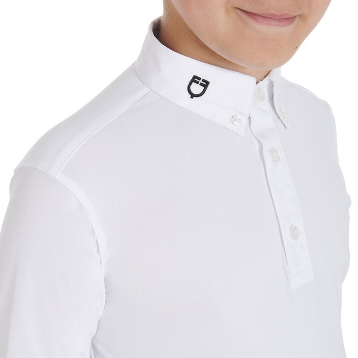 POLO GARA BIMBO M/L EQUESTRO AB00472