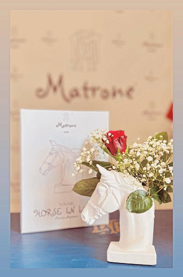 VASO TESTA DI CAVALLO FATTO A MANO