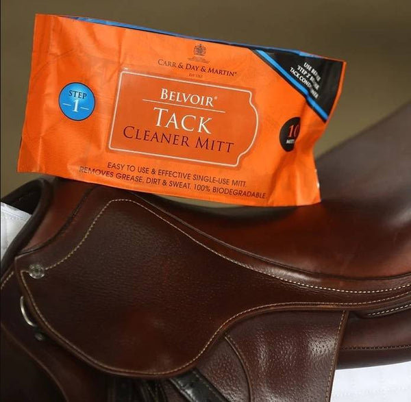 BELVOIR TACK CLEANER MITT