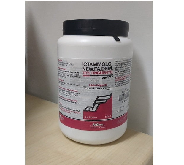 Ictammolo Unguento Ittiolo 10% New Fadem 1000ml