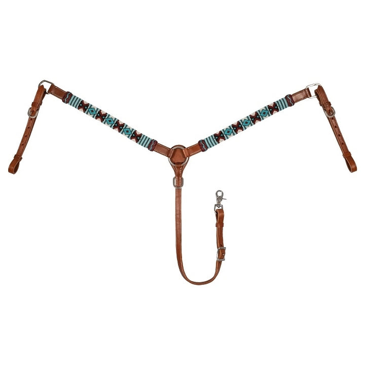 PETTORALE WESTERN CON PERLE NAVAJO