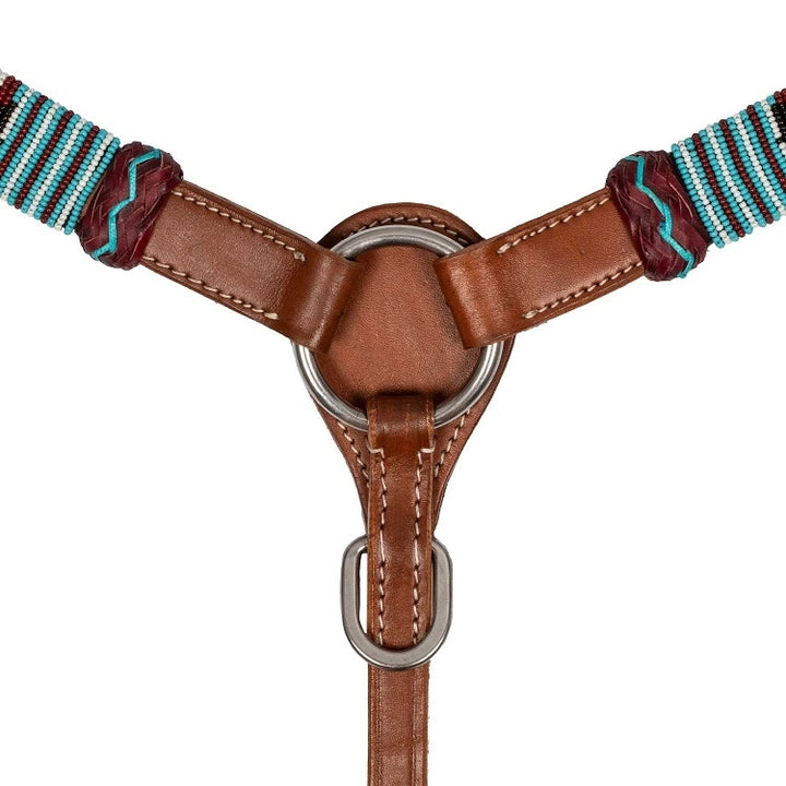 PETTORALE WESTERN CON PERLE NAVAJO