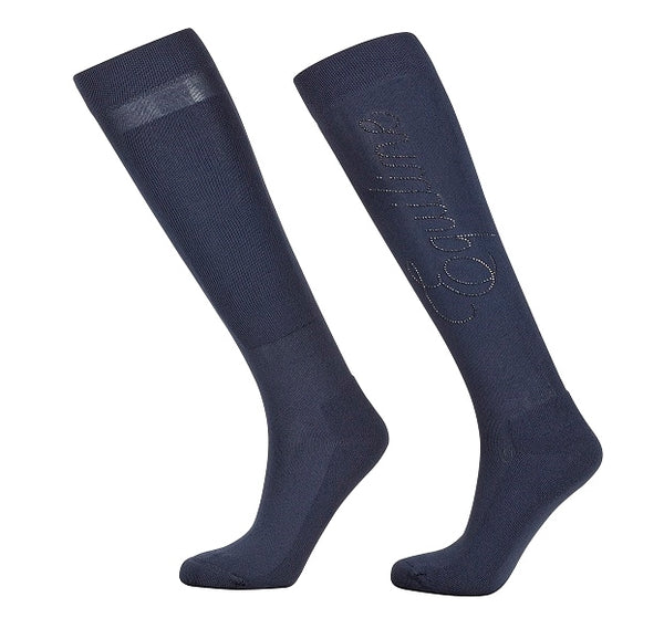 CALZINI DONNA ELBIO BLU EQUILINE [WINTER23]