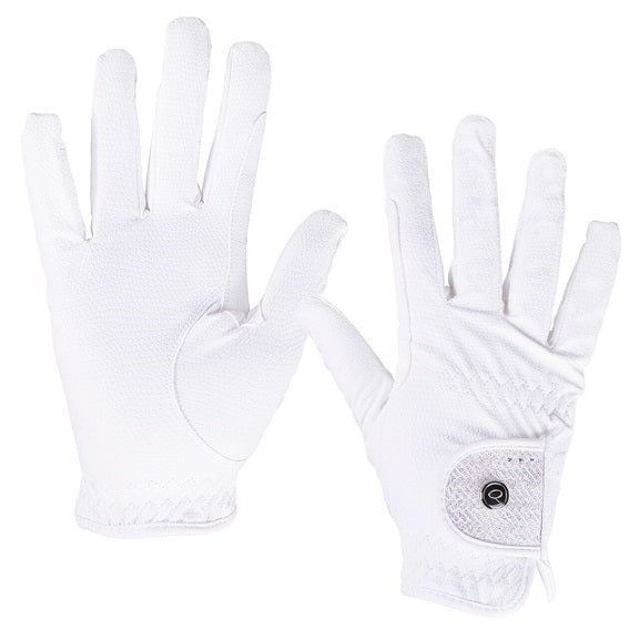 GUANTI ECOPELLE KAE WHITE/SILVER QHP