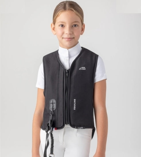 GILET AIRBAG EQUILINE JUNIOR KID