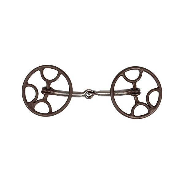 FILETTO ANELLI METALAB TIPO GONZALES FERRO BRUNITO IMB. INOX
