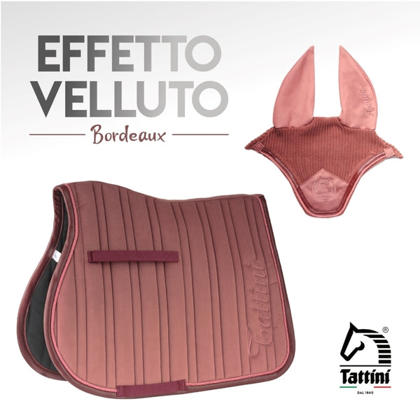 SOTTOSELLA E CUFFIA VELLUTO TATTINI VINACCIA