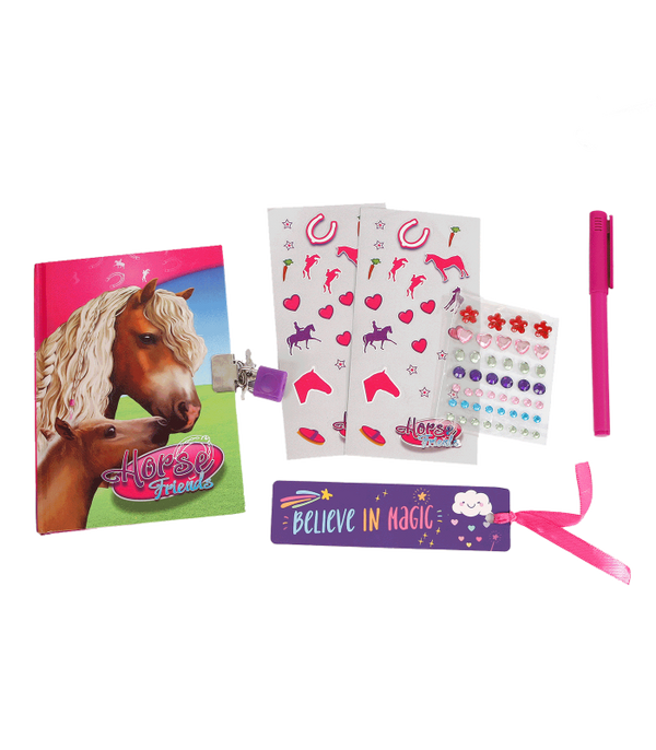 SET DIARIO HORSE FRIENDS