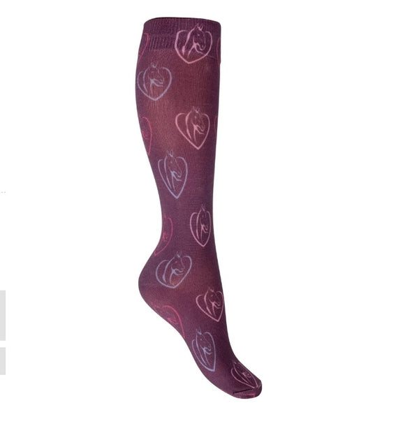 CALZINI AMELIE HORSES 1 PAIO HKM