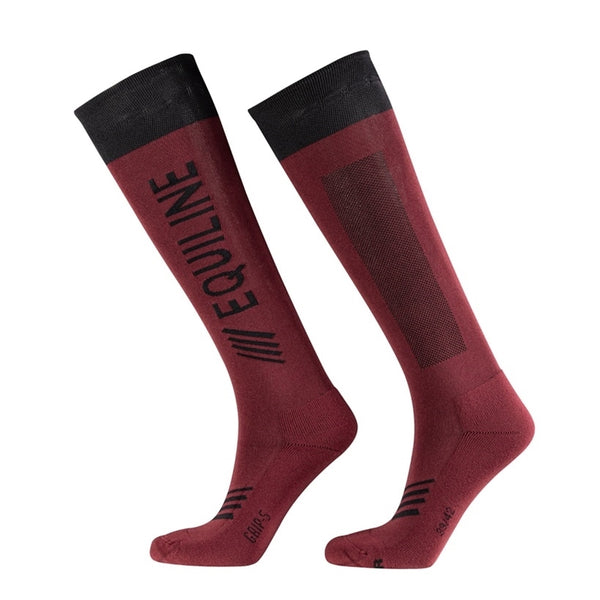 CALZINI UNISEX CON LOGO EQUILINE CLAVEC