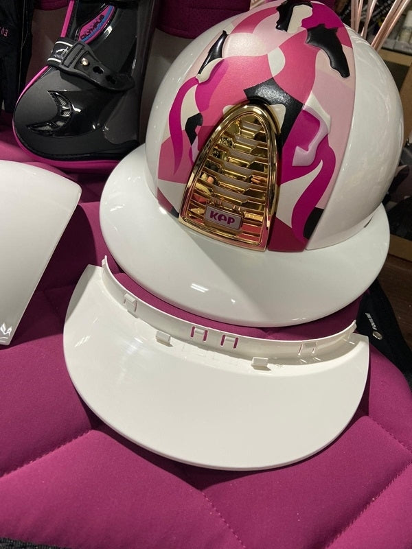 KEP ITALIA CROMO 2.0 POLISH BIANCO  E ORO +VIKING ROSA