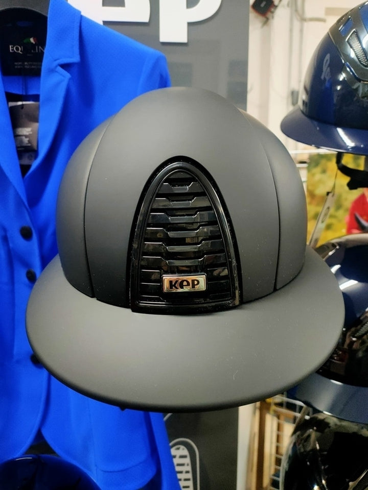 KEP ITALIA CROMO 2.0 MATT NERO VISIERA POLO