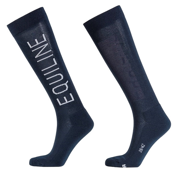 CALZINI UNISEX ELVIE EQUILINE T11417 BLU