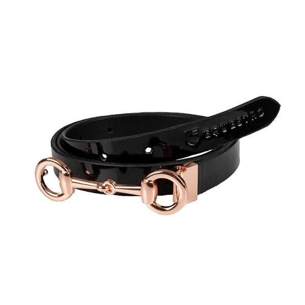 CINTURA DONNA LUCIDA CON FIBBIA FILETTO EQUESTRO ETW03020