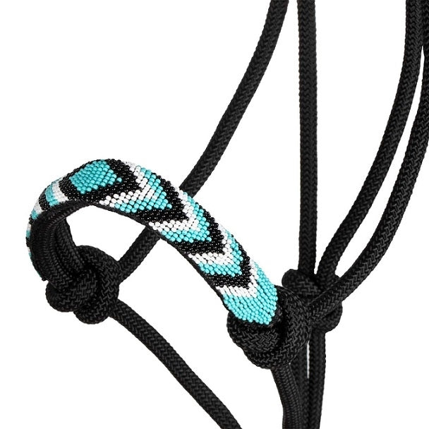 CAVEZZA IN CORDA CON PERLINE PLH03011