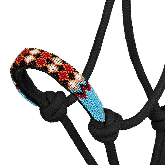 CAVEZZA IN CORDA CON PERLINE PLH03010