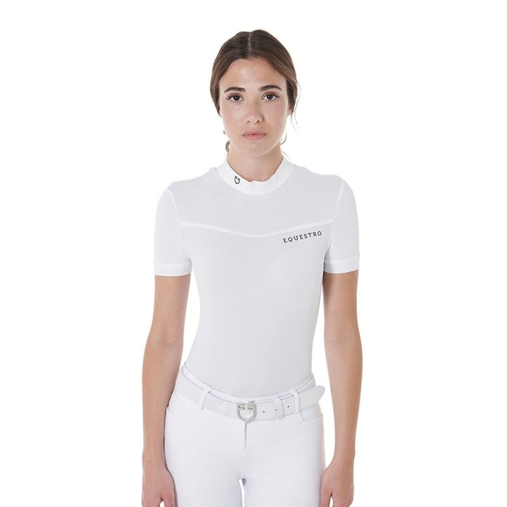 POLO DONNA CONCORSO JERSEY+MESH ETW00145 (EQSS24)