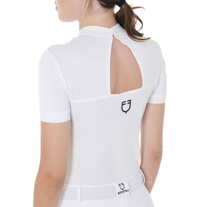 POLO DONNA CONCORSO JERSEY+MESH ETW00145 (EQSS24)