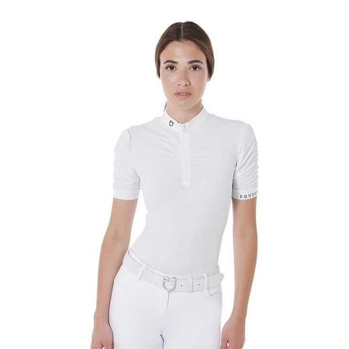 POLO DONNA CONCORSO CURLY SLEEVE ETW00144 (EQSS24)