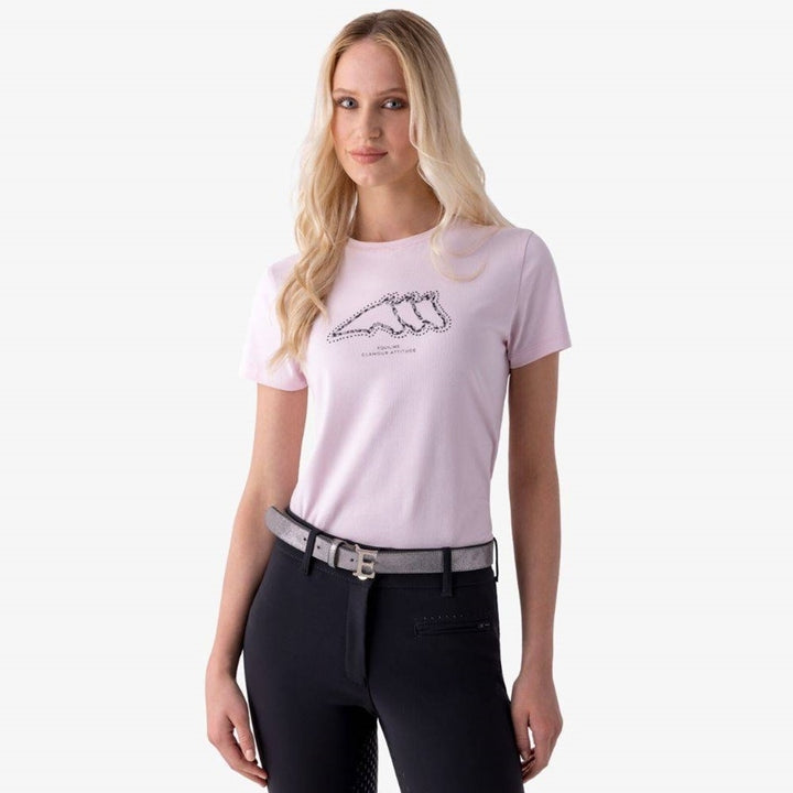 T-SHIRT DONNA GIULIG EQUILINE (ES124)