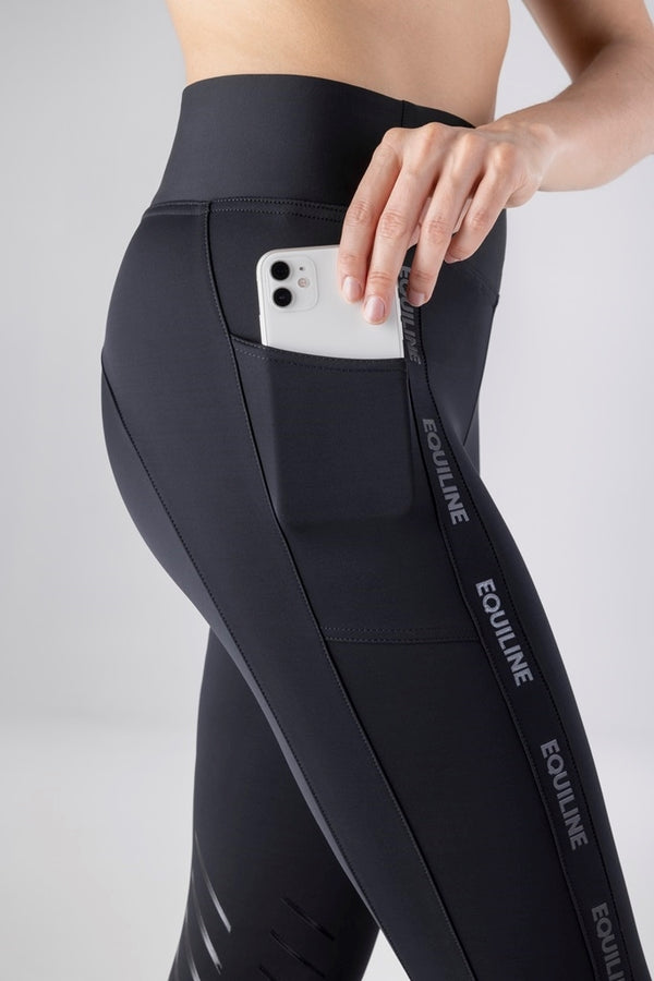 LEGGINGS DONNA FULL GRIP CERBERF EQUILINE N09098 (ES124)