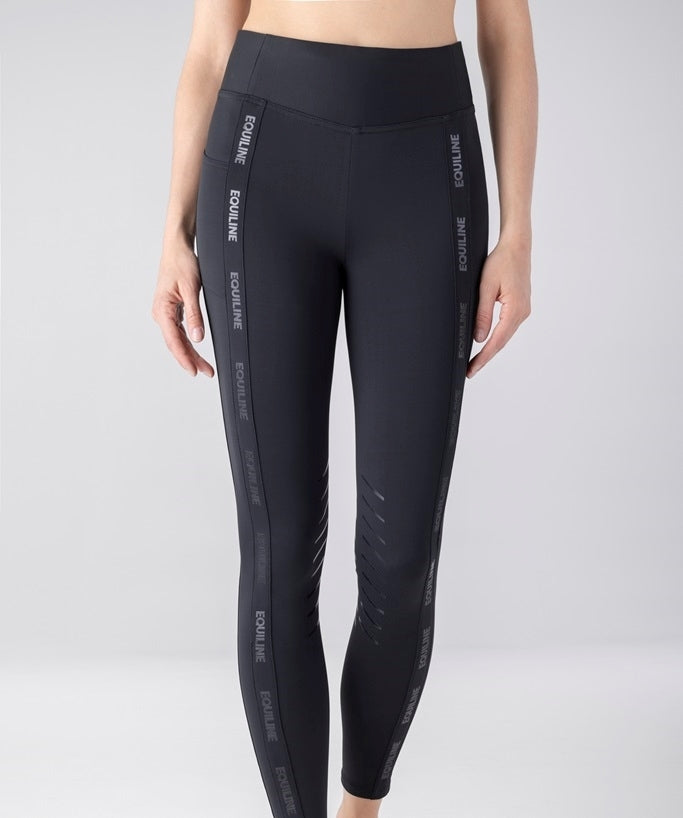 LEGGINGS DONNA FULL GRIP CERBERF EQUILINE N09098 (ES124)