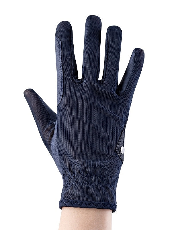 GUANTI EQUILINE UNISEX SUMMER GLOVE BLU T11235 (ES124)