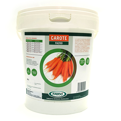 CAROTE ESSICCATE FAZOO 1 KG