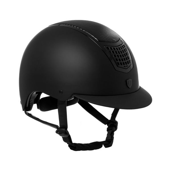 CASCO ECLIPSE PLAIN MATT CARBON EQUESTRO ETU00003C