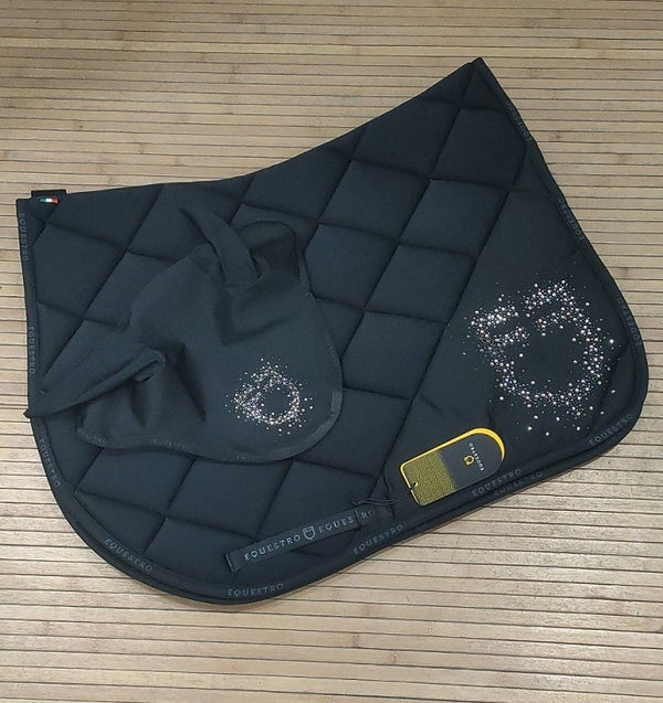 SOTTOSELLA E CUFFIA DIAMOND EQUESTRO ETH09037+ETH09038