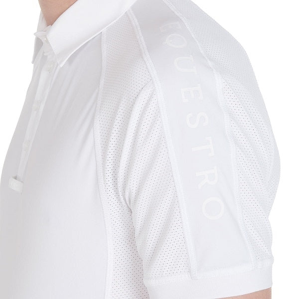 POLO UOMO DA CONCORSO SLIM FIT QUATTRO BOTTONI