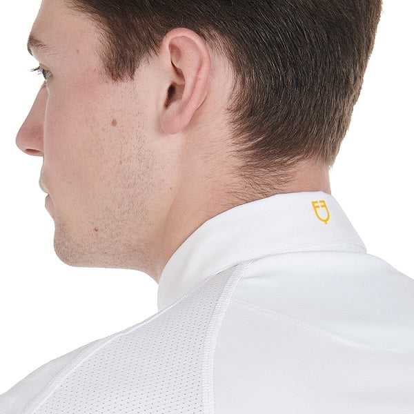 POLO UOMO DA CONCORSO SLIM FIT QUATTRO BOTTONI