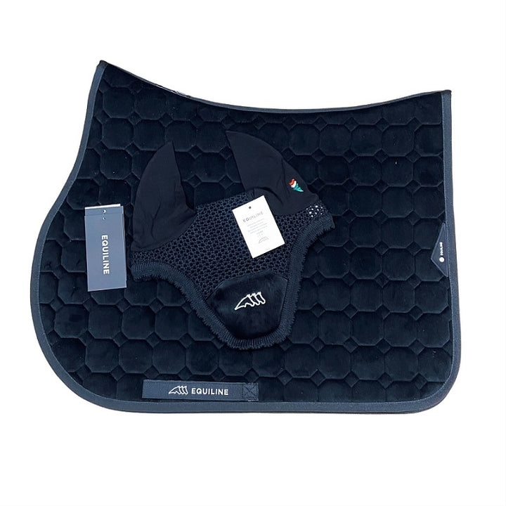SOTTOSELLA E CUFFIA  GAROG EQUILINE (EQW24) NERO