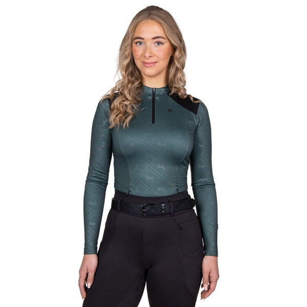 MAGLIA DONNA TERMICA AVELIE JUNGLE 8816 QHP