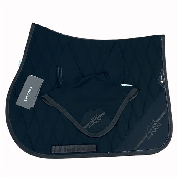 SOTTOSELLA E CUFFIA  CUMIRC EQUILINE B11315 E11256 (EQW24) NERO
