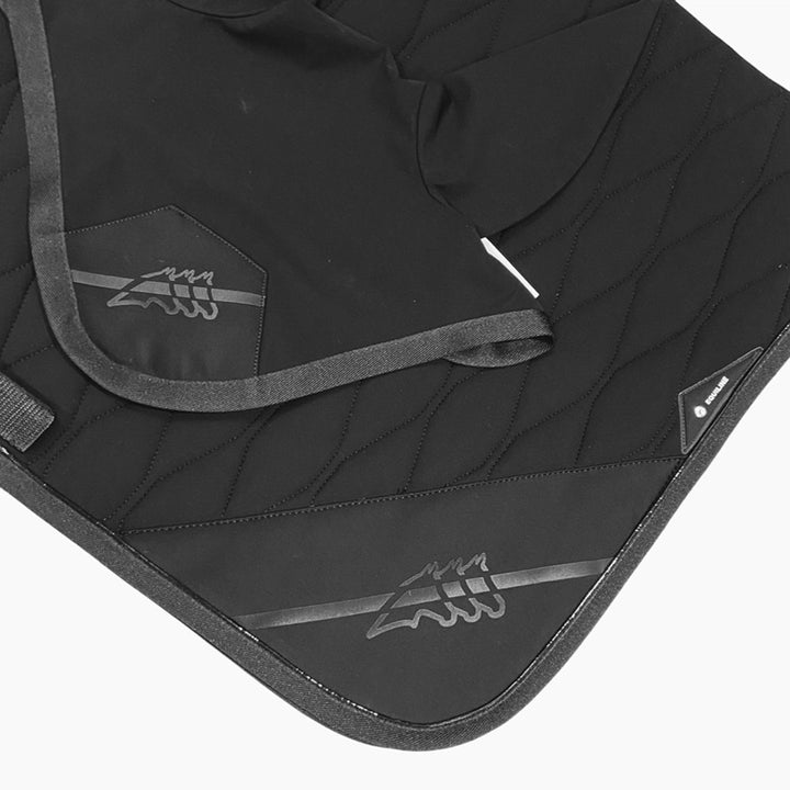 SOTTOSELLA E CUFFIA PONY CUMIRC EQUILINE B11315 E11256 (EQW24) NERO