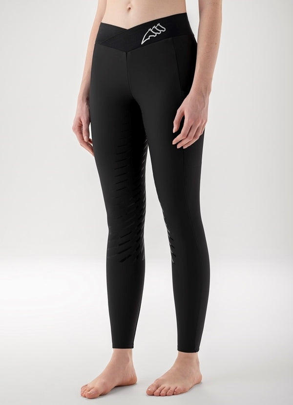 LEGGINS DONNA FULL GRIP CIBEF EQUILINE N09133 (EQW24)