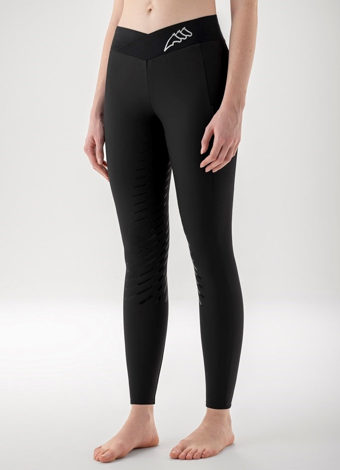 LEGGINS DONNA FULL GRIP CIBEF EQUILINE N09133 (EQW24)