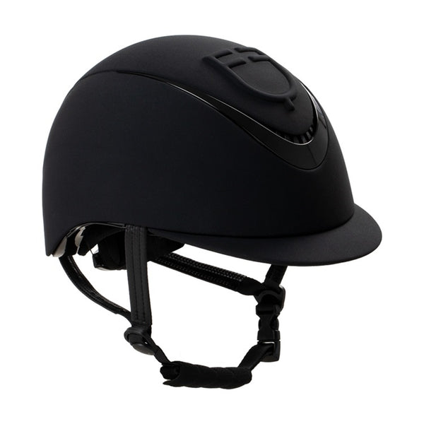 CAP UNISEX CON LOGO EMBOSSEDVEQUESTRO ETU02006 NERO