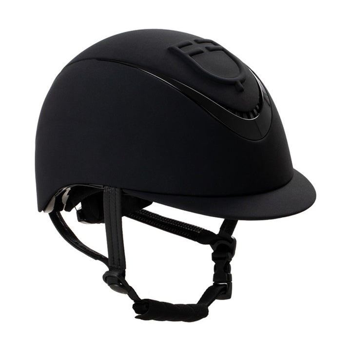 CAP UNISEX CON LOGO EMBOSSEDVEQUESTRO ETU02006 NERO