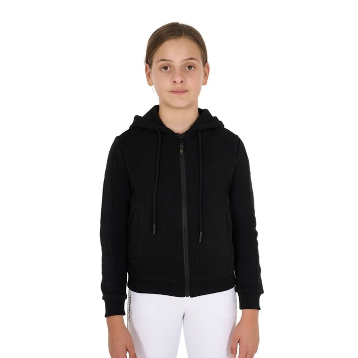 FELPA BAMBINO/A FULL ZIP HOODIE ETKA00138 EQUESTRO