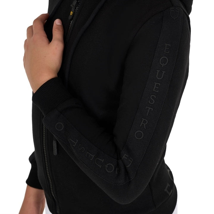 FELPA BAMBINO/A FULL ZIP HOODIE ETKA00138 EQUESTRO