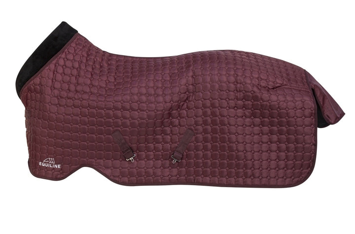 COPERTA DA BOX 200 GR ADONIS EQUILINE INTERNO IN AGNELLINO SINTETICO A11227  BORDEAUX (EQW24)