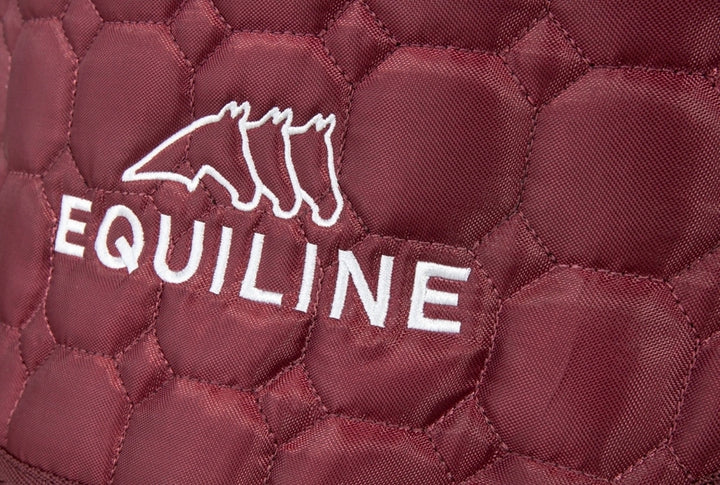COPERTA DA BOX 200 GR ADONIS EQUILINE INTERNO IN AGNELLINO SINTETICO A11227  BORDEAUX (EQW24)