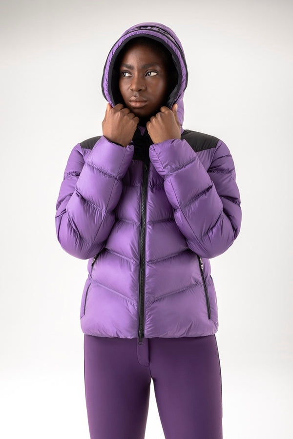BOMBER IMBOTTITO DONNA RIPSTOP CAIETY Q10745 EQUILINE (EQW24)