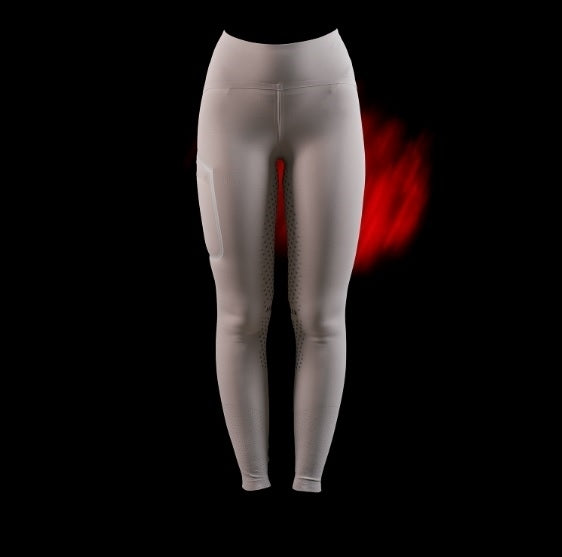 LEGGINGS EQUESTRO MODELLO RIDERTECH GRIGIO ET06785