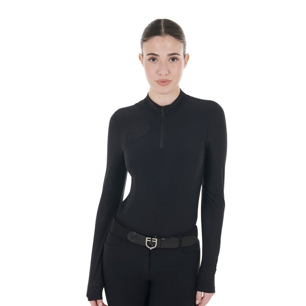 MAGLIA DONNA TERMICA TULLED STRETCH ETW00193 EQUESTRO (EQUW24)