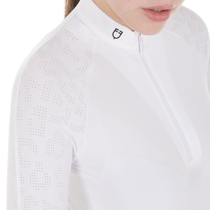 POLO COMPETIZIONE DONNA TULLE STRECTH ETW00189 EQUESTRO (EQUW24)