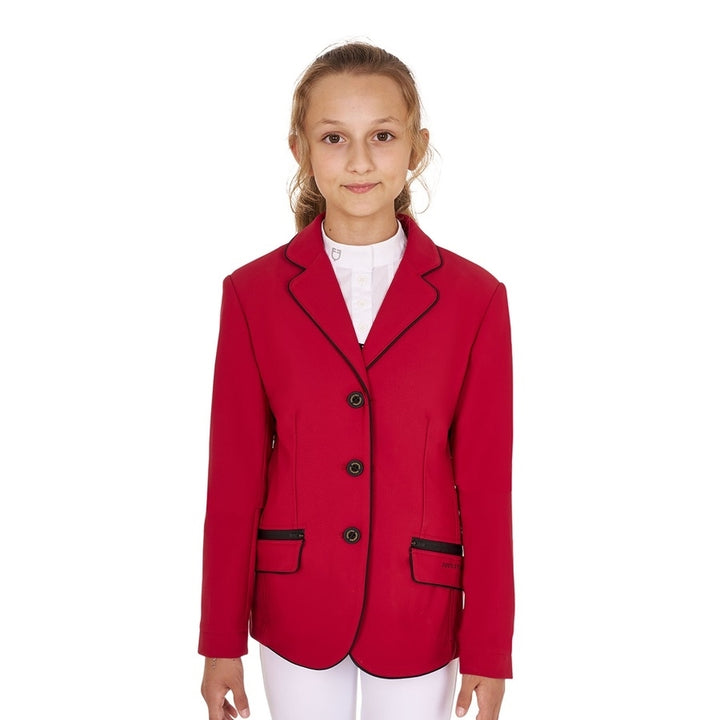 GIACCA SLIM FIT BIMBO/A EQUESTRO ETKA00054 (EQUW24) BORDEAUX