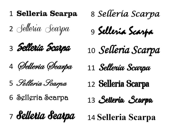 RICAMO SU SOTTOSELLA 1 LATO